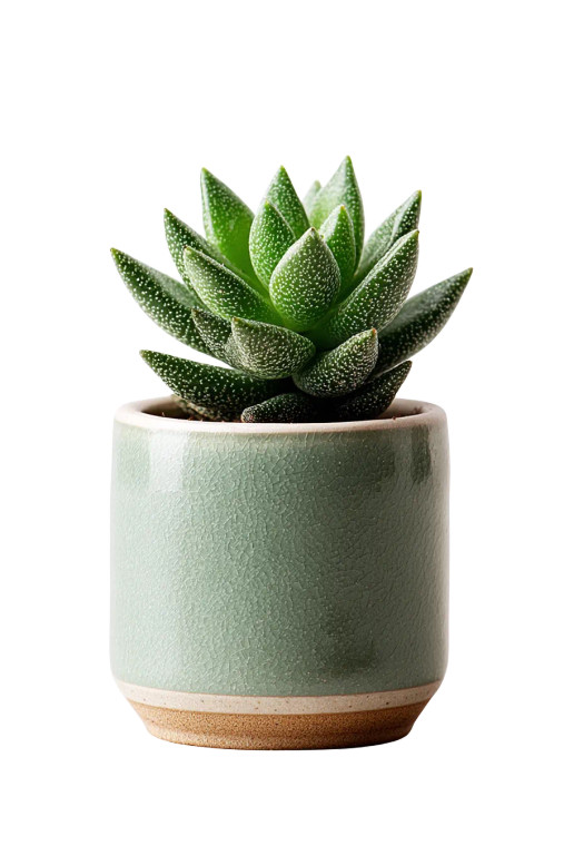 Ceramic Pot Succulent Vinyl Car Decal Sticker – Waterproof & UV-Resistant 8"