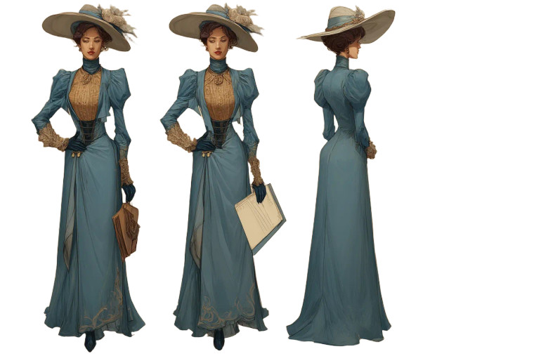 Victorian Elegance V3 Vinyl Car Decal Sticker – Waterproof & UV-Resistant 8"