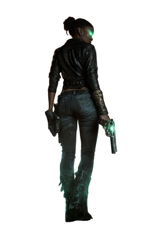 Bounty Hunter Portrait V2 Vinyl Car Decal Sticker – Waterproof & UV-Resistant 8"