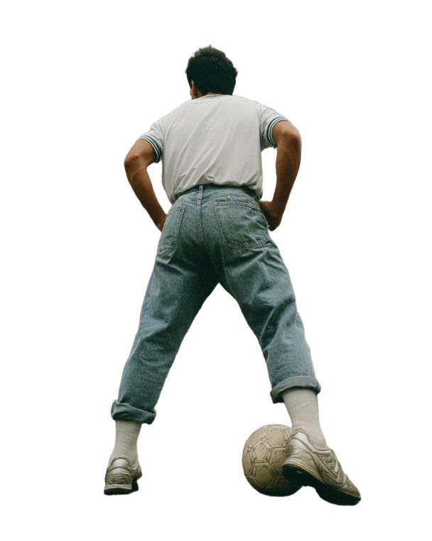 Maradona Kickoff Moment Vinyl Car Decal Sticker – Waterproof & UV-Resistant 8"