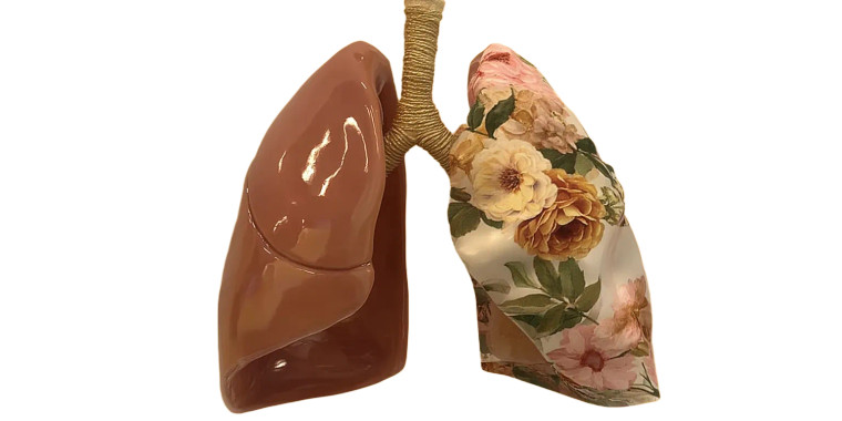 Anatomical Lungs Vinyl Car Decal Sticker – Waterproof & UV-Resistant 8"