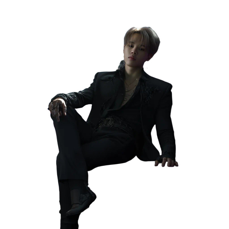 Park Jimin Portrait Vinyl Car Decal Sticker – Waterproof & UV-Resistant 8"