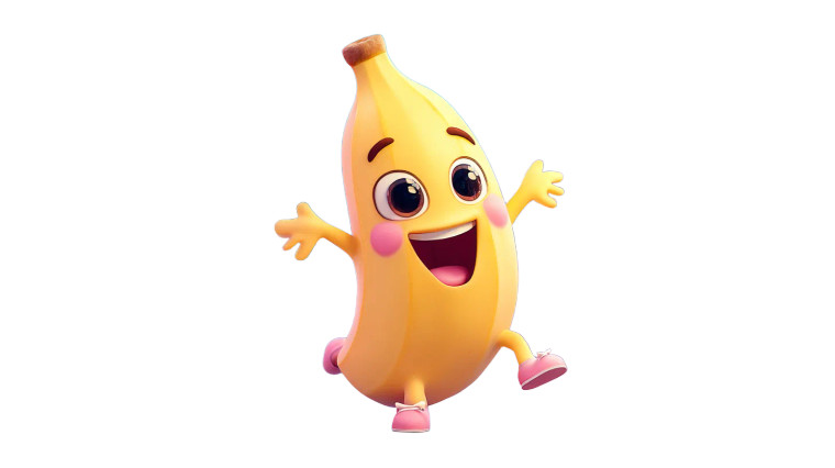 Dancing Banana Vinyl Car Decal Sticker – Waterproof & UV-Resistant 8"