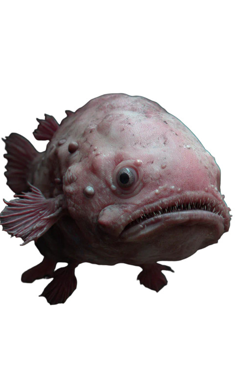 Blobfish Vinyl Car Decal Sticker – Waterproof & UV-Resistant 8"