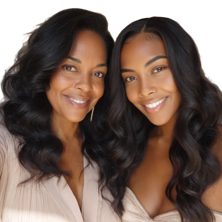 Mother Daughter Duo Vinyl Car Decal Sticker – Waterproof & UV-Resistant 8"