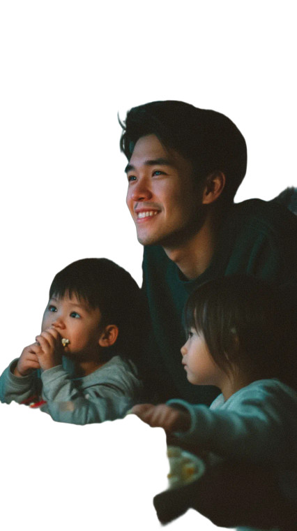 Happy Family Moment V11 Vinyl Car Decal Sticker – Waterproof & UV-Resistant 8"