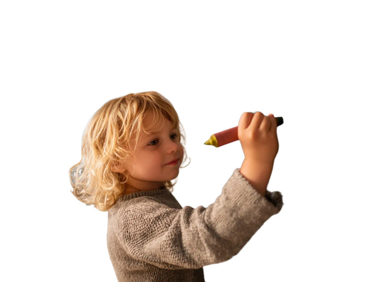 Child Drawing Blackboard Vinyl Car Decal Sticker – Waterproof & UV-Resistant 8"