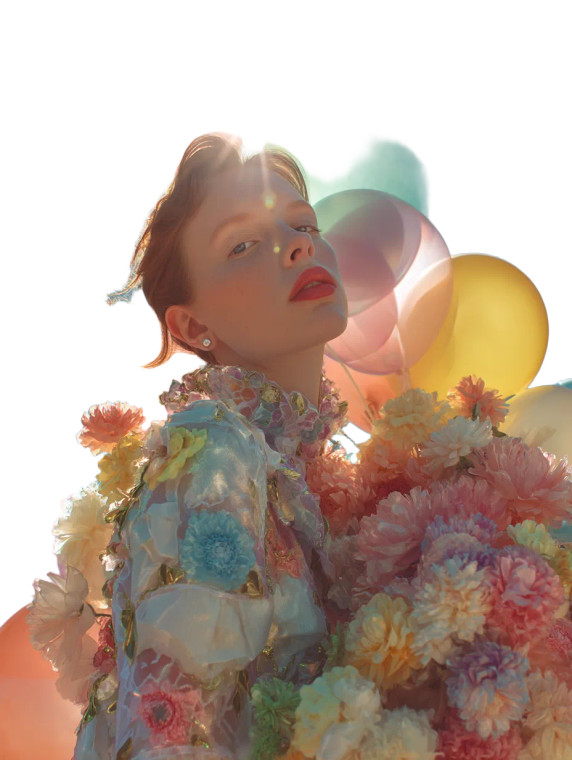 Pastel Balloon Bouquet V2 Vinyl Car Decal Sticker – Waterproof & UV-Resistant 8"