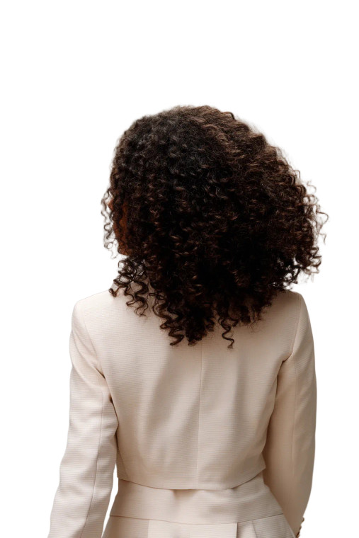 Elegant Back View V2 Vinyl Car Decal Sticker – Waterproof & UV-Resistant 8"