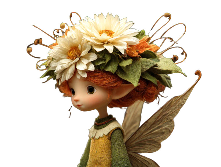 Tiny Fairy Vinyl Car Decal Sticker – Waterproof & UV-Resistant 8"