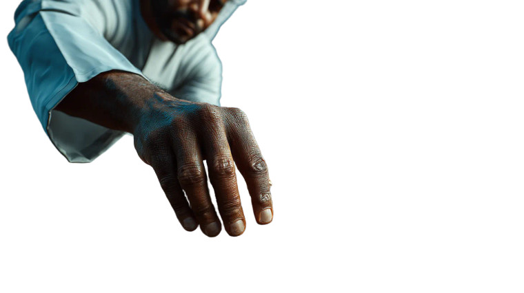 Emirati Farmer Planting Vinyl Car Decal Sticker – Waterproof & UV-Resistant 8"