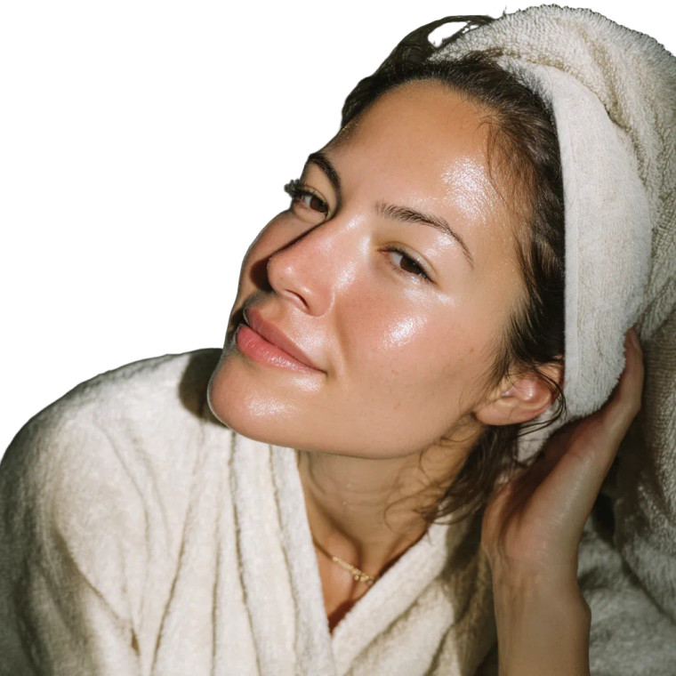 Glowing Skin Beauty Vinyl Car Decal Sticker – Waterproof & UV-Resistant 8"