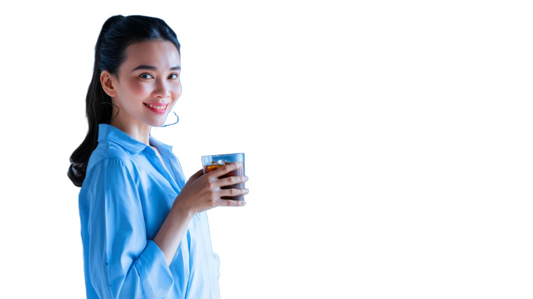 Indonesian Woman Coffee Vinyl Car Decal Sticker – Waterproof & UV-Resistant 8"