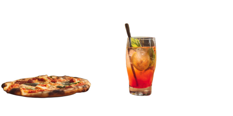 Friends Sharing Pizza V2 Vinyl Car Decal Sticker – Waterproof & UV-Resistant 8"