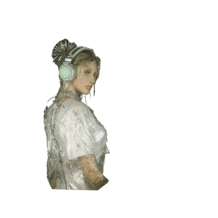 Futuristic Space Dj Vinyl Car Decal Sticker – Waterproof & UV-Resistant 8"