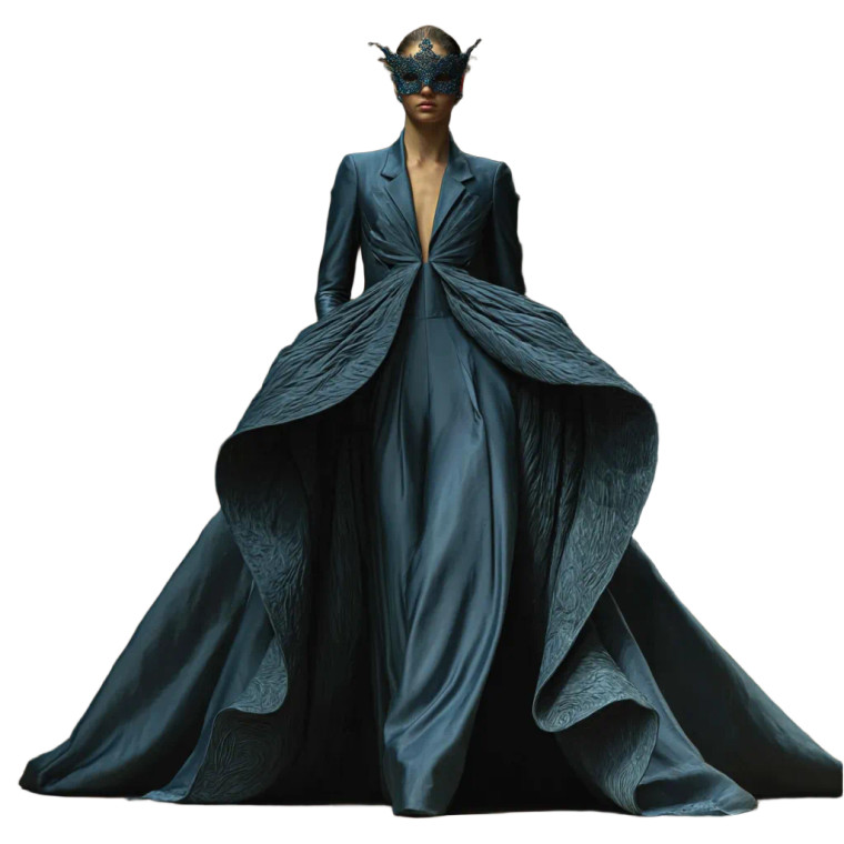 Masquerade Supermodel Vinyl Car Decal Sticker – Waterproof & UV-Resistant 8"