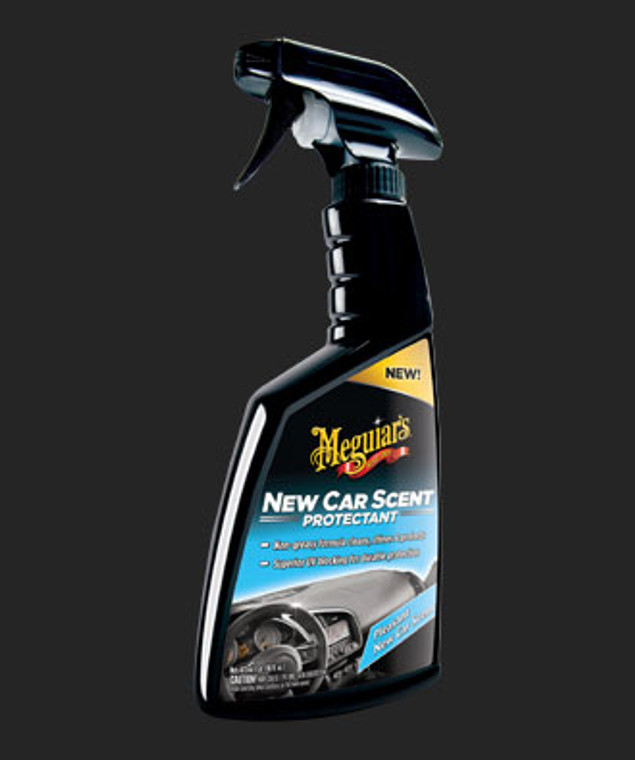 Meguiars Interior Cleaner | New Car Scent | UV Protection | 16oz Spray Bottle