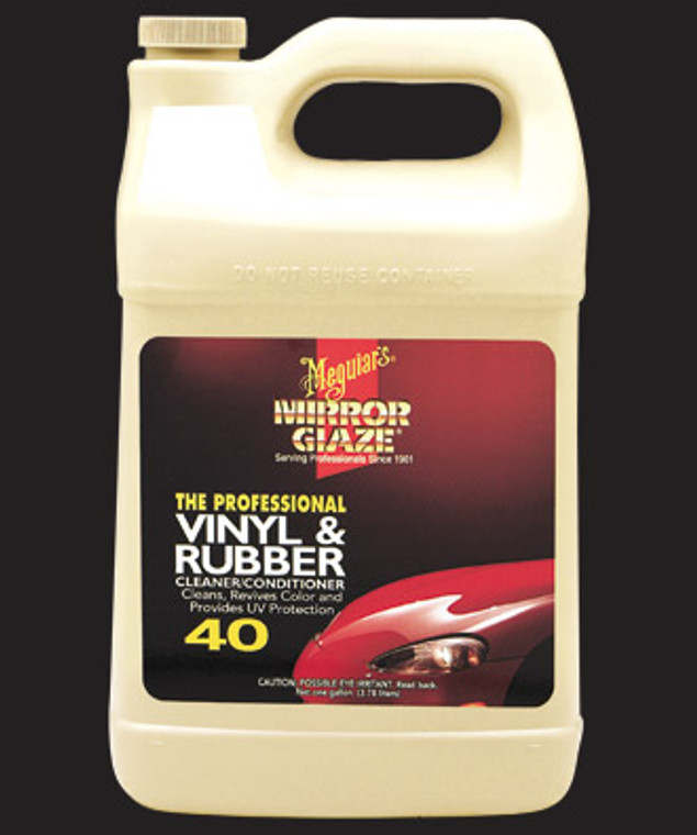 Meguiars Vinyl Protectant | UV Protection | Rich & Natural Sheen | 1 Gallon Jug