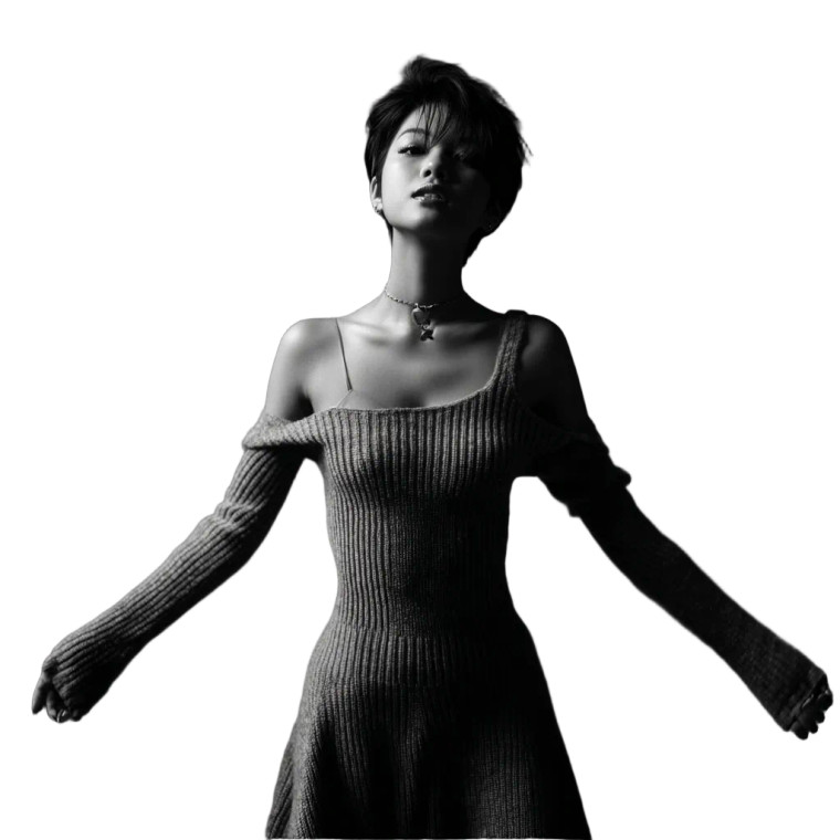 Chinese Girl Portrait V9 Vinyl Car Decal Sticker – Waterproof & UV-Resistant 8"