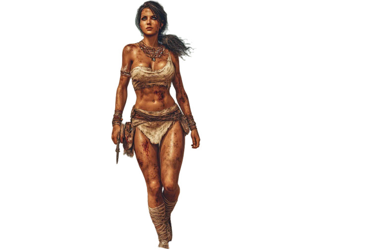 Tribal Warrior V3 Vinyl Car Decal Sticker – Waterproof & UV-Resistant 8"