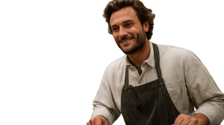 Happy Sous Chef Vinyl Car Decal Sticker – Waterproof & UV-Resistant 8"