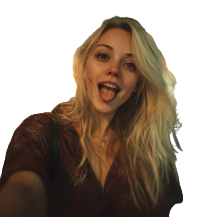 Funny Selfie Vinyl Car Decal Sticker – Waterproof & UV-Resistant 8"