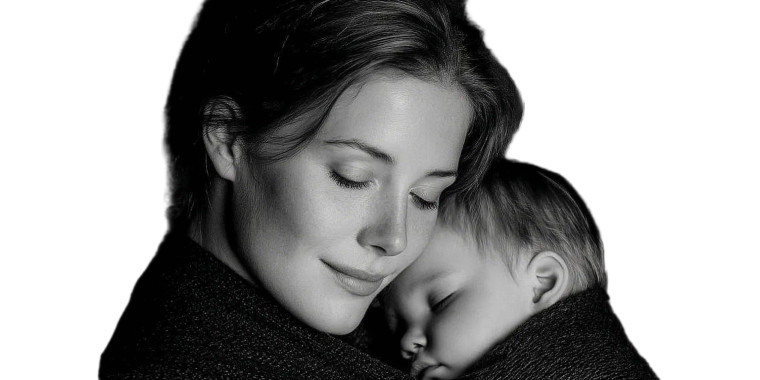 Serene Motherhood Vinyl Car Decal Sticker – Waterproof & UV-Resistant 8"