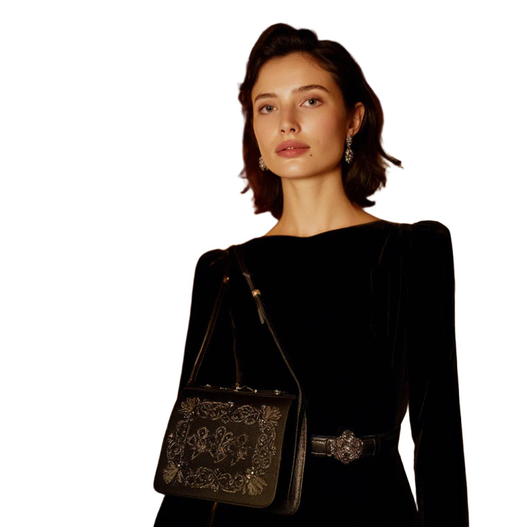 Elegant Evening Attire V2 Vinyl Car Decal Sticker – Waterproof & UV-Resistant 8"