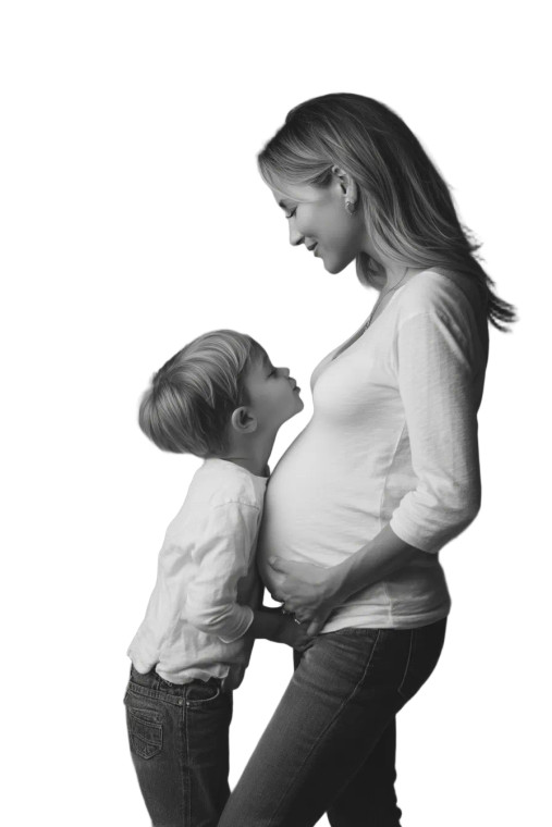 Mother And Child Bond V2 Vinyl Car Decal Sticker – Waterproof & UV-Resistant 8"