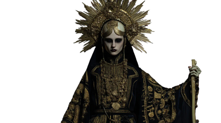 God Of Talavera Vinyl Car Decal Sticker – Waterproof & UV-Resistant 8"