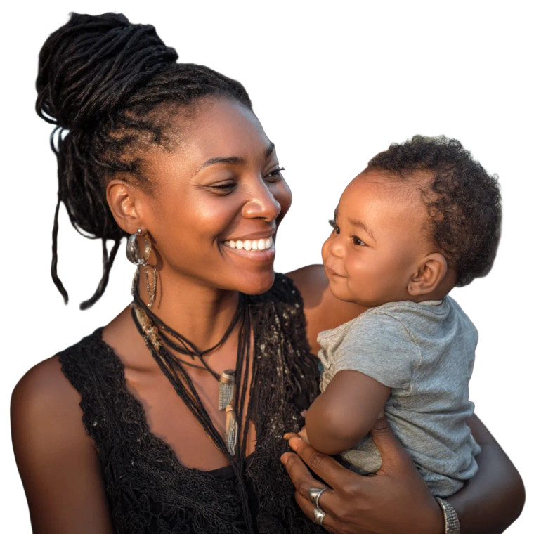 Happy Mother Vinyl Car Decal Sticker – Waterproof & UV-Resistant 8"