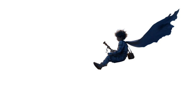 Boy On Moon V2 Vinyl Car Decal Sticker – Waterproof & UV-Resistant 8"