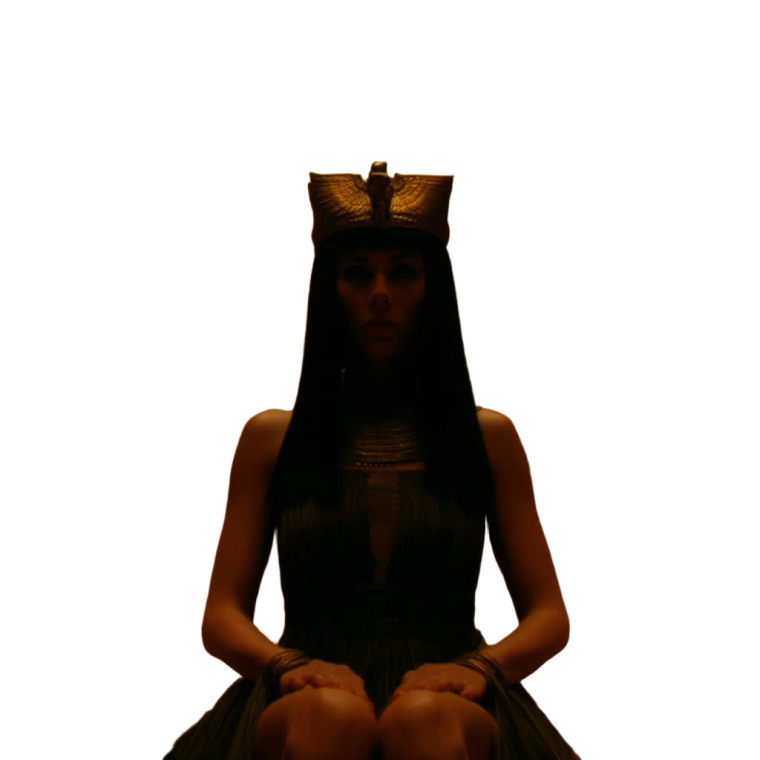 Queen Cleopatra V4 Vinyl Car Decal Sticker – Waterproof & UV-Resistant 8"