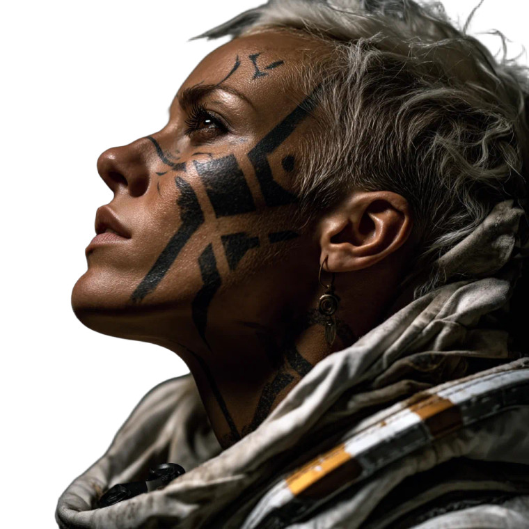 Futuristic Astronaut V3 Vinyl Car Decal Sticker – Waterproof & UV-Resistant 8"