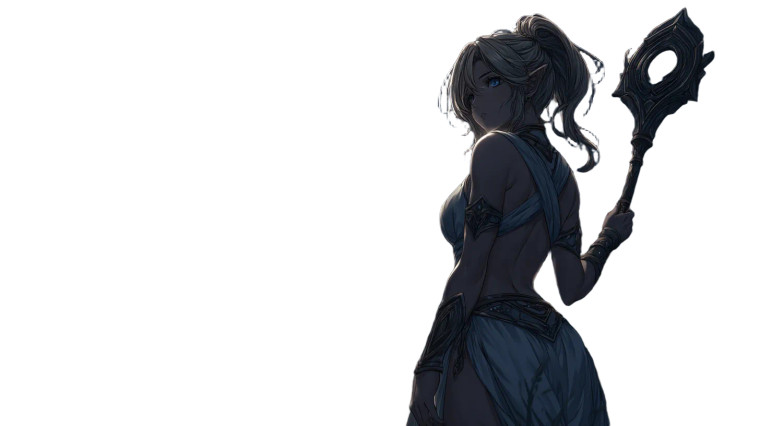 Sad Elf Mage Vinyl Car Decal Sticker – Waterproof & UV-Resistant 8"