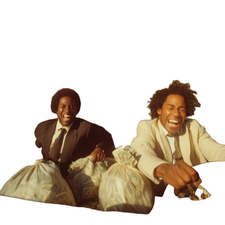 Speeding Fugitives Vinyl Car Decal Sticker – Waterproof & UV-Resistant 8"