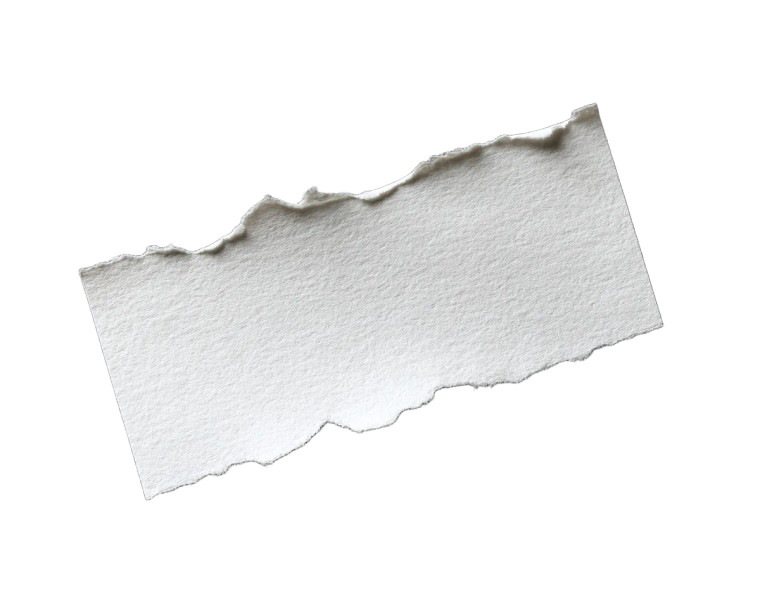 Torn White Sticker Vinyl Car Decal Sticker – Waterproof & UV-Resistant 8"