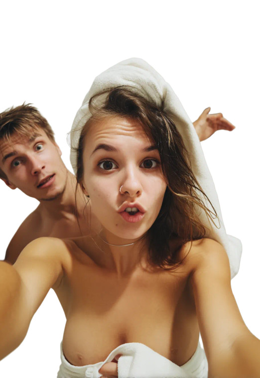 Ruined Selfie Moment Vinyl Car Decal Sticker – Waterproof & UV-Resistant 8"