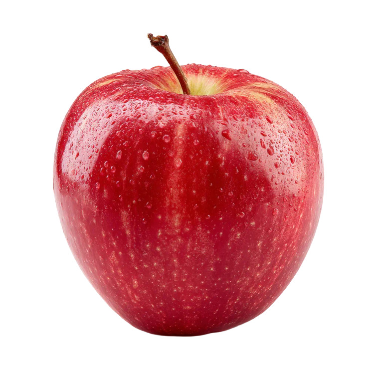 Red Apple V5 Vinyl Car Decal Sticker – Waterproof & UV-Resistant 8"