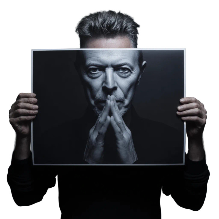 David Bowie Poster Vinyl Car Decal Sticker – Waterproof & UV-Resistant 8"