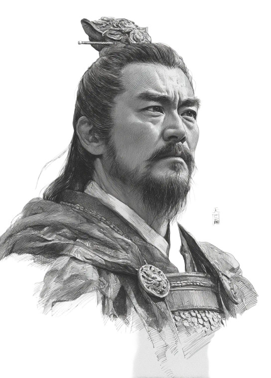 Ancient Chinese Officials Vinyl Car Decal Sticker – Waterproof & UV-Resistant 8"