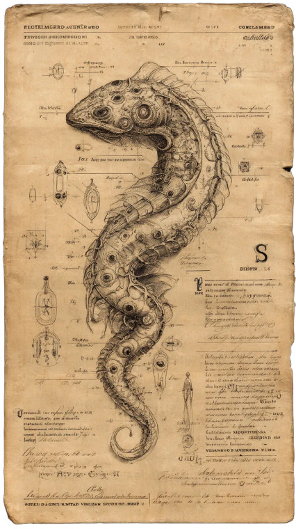 Cosmic Bestiary Creature Vinyl Car Decal Sticker – Waterproof & UV-Resistant 8"