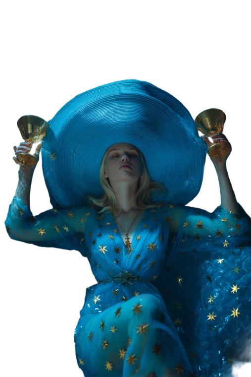 Moonlit Couture Fantasy Vinyl Car Decal Sticker – Waterproof & UV-Resistant 8"