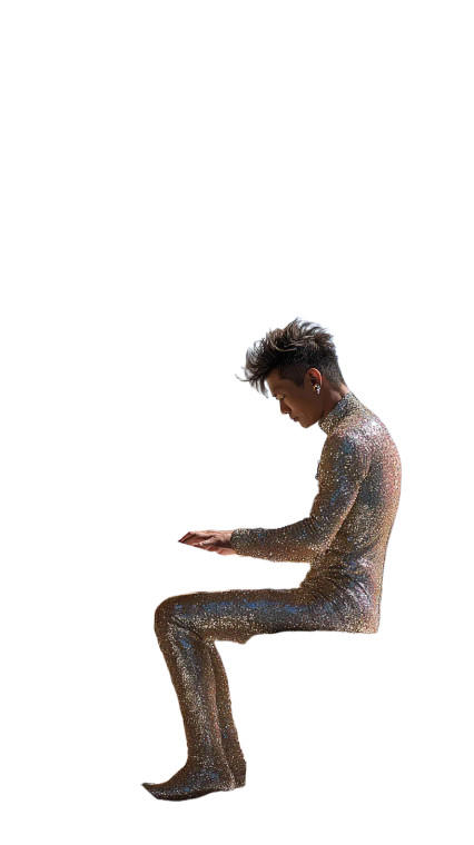 Fantasy Piano Performance Vinyl Car Decal Sticker – Waterproof & UV-Resistant 8"