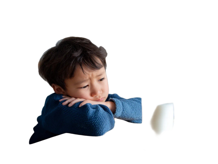 Sad Asian Boy Vinyl Car Decal Sticker – Waterproof & UV-Resistant 8"