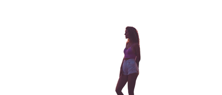 Synthwave Cameraman Vinyl Car Decal Sticker – Waterproof & UV-Resistant 8"