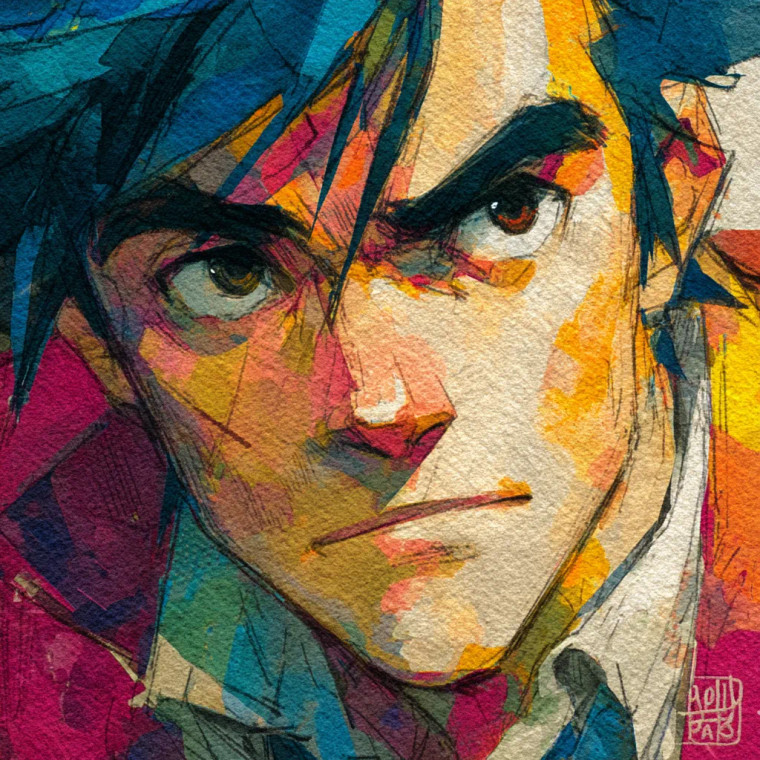 Gay Anime Man Vinyl Car Decal Sticker – Waterproof & UV-Resistant 8"