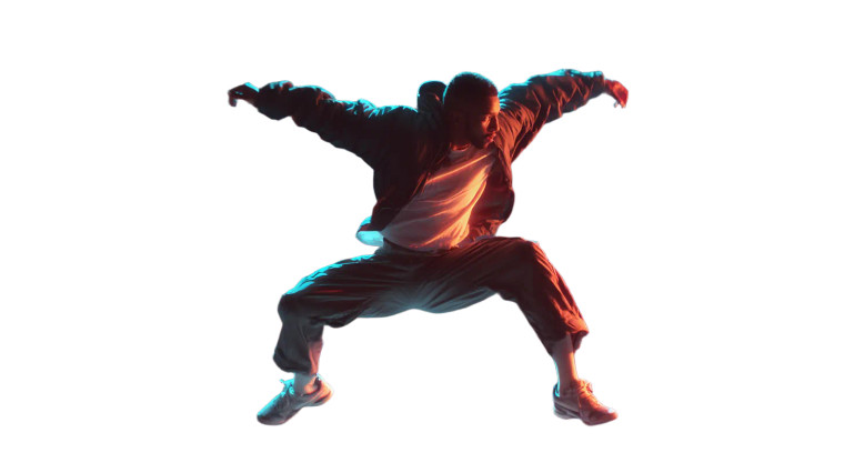 Dancer In Motion V2 Vinyl Car Decal Sticker – Waterproof & UV-Resistant 8"