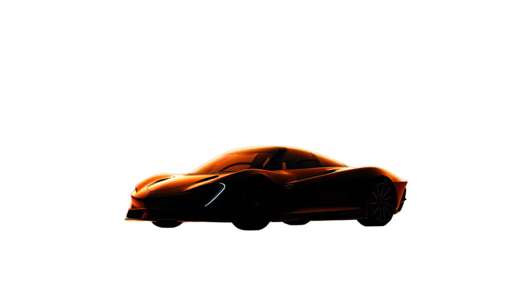 Electric Hypercar Silhouette Vinyl Car Decal Sticker – Waterproof & UV-Resistant 8"