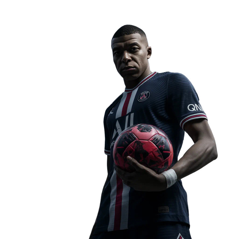 Mbappé In Psg Jersey Vinyl Car Decal Sticker – Waterproof & UV-Resistant 8"